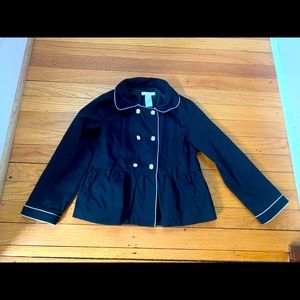 Janie and Jacket EUC black jacket 5/6